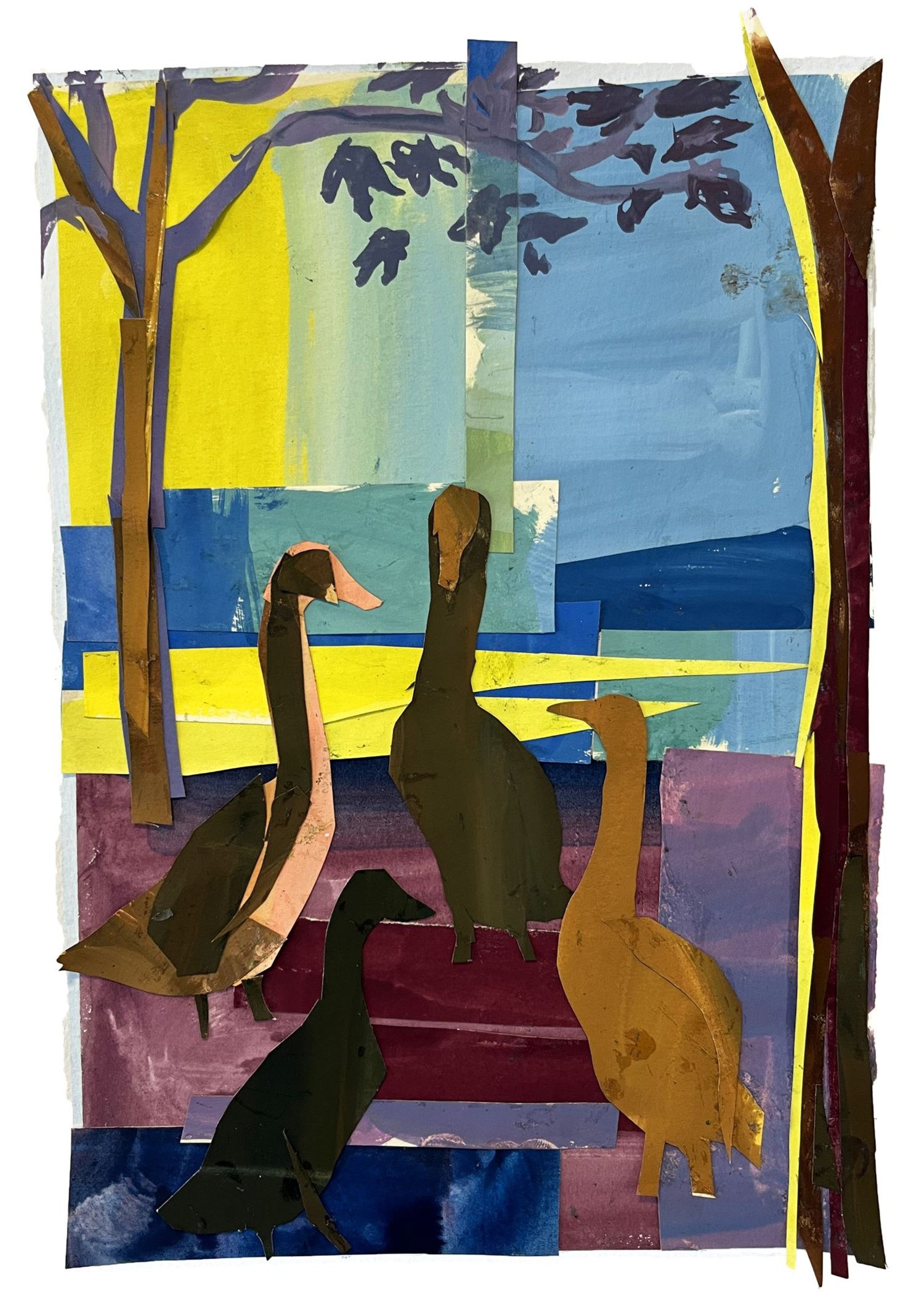 Alice Macdonald, Four Geese, 2024